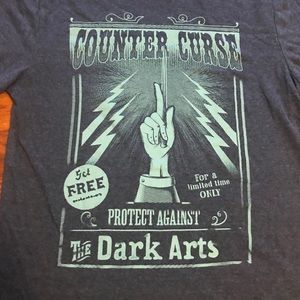 Tops - Blue Harry Potter Counter Curse T-Shirt Tops - Blue Harry Potter Counter Curse T-Shirt